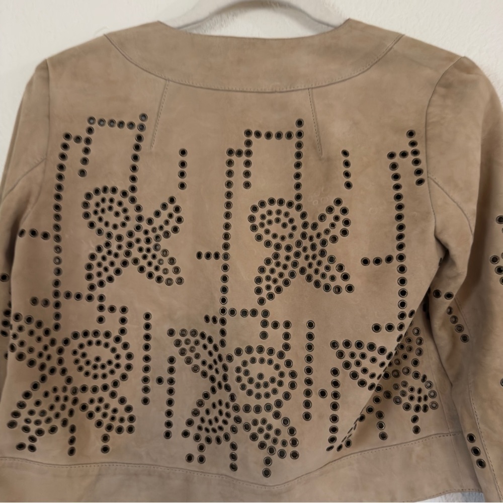 Theory Vintage leather jacket - Picture 8 of 9